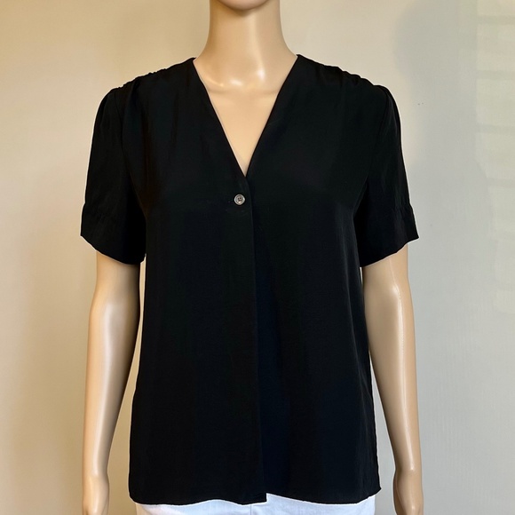 Aritzia Wilfred Nobel Short Sleeve Blouse - Picture 1 of 13